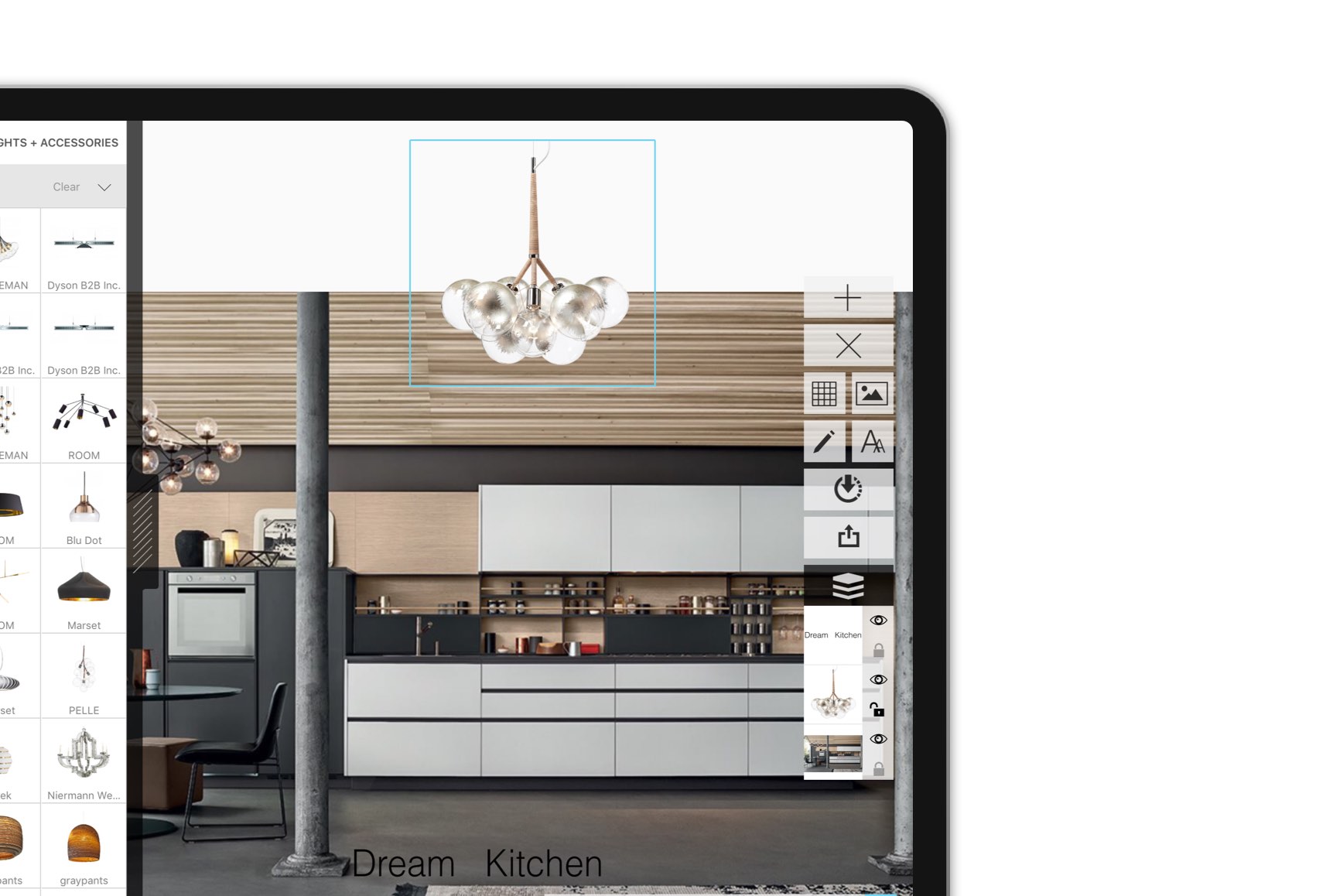 Best for creating a floor plan. Morpholio Board