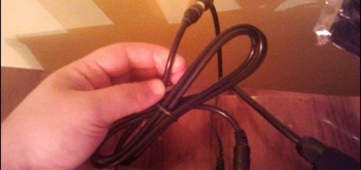 Cablul RF pus la Decodor SD Rcs Rds