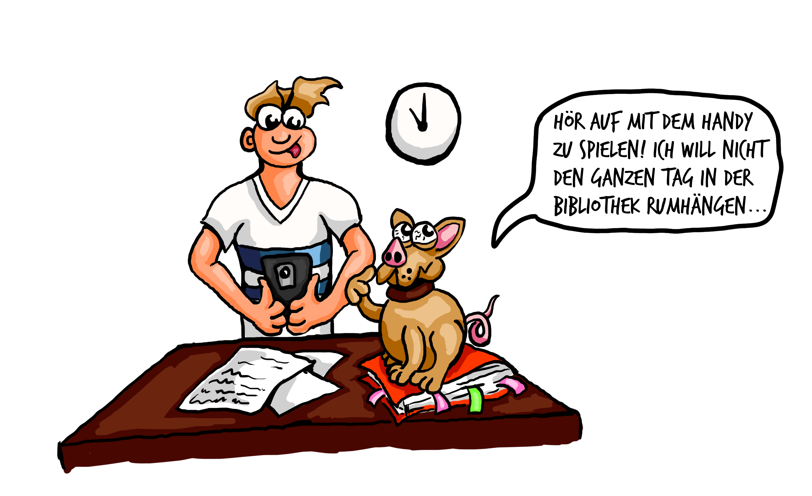 We all embrace our inner serial killer at some point. Fokus Check C. - Motiviert Studiert