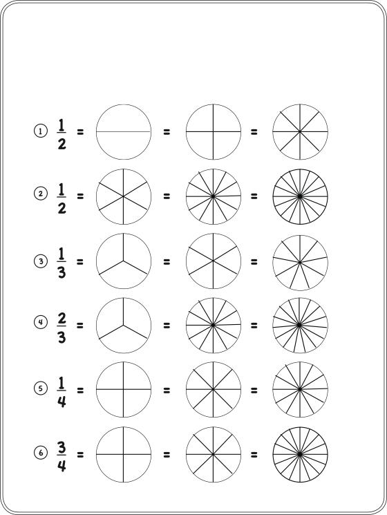 equivalent fractions coloring search results calendar 2015