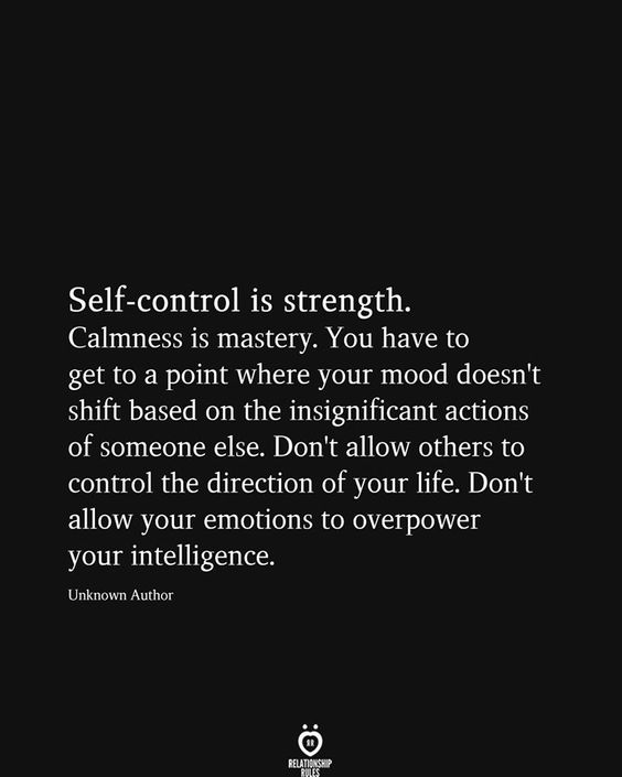 Self discipline quotes images and quotes. Self Control And Calmness Moveme Quotes