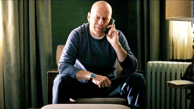 Bruce WIllis as Frank Moses in a scene from the film RED.