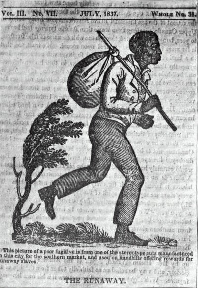 Runaway slave poster. Photo Credit: Wikipedia Commons