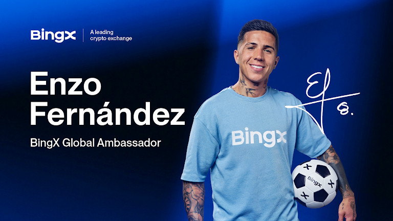 BingX Names World Champion Enzo Fernández as Global Ambassador Ahead of 2026 FIFA World Cup BingX Names World Champion Enzo Fernández as Global Ambassador Ahead of 2026 FIFA World Cup