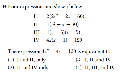 January 2019 algebra i regents, the whole test, ny common core part 1, 2, 3, and 4 · grab your new algebra i study guide here and ace the test ( . Regents Recap August 2015 Common Core Algebra Mr Honner