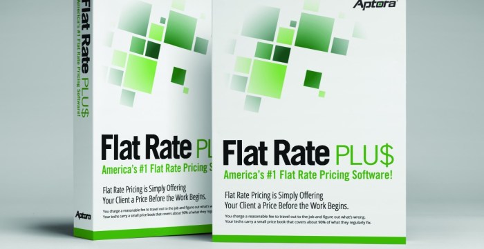 Flat rate software