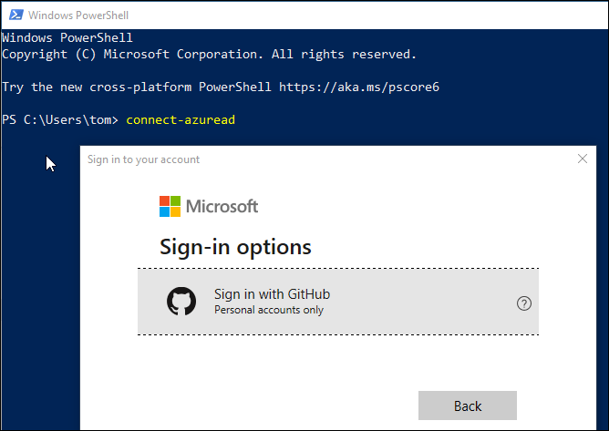 If you want to sign up for a hotmail account, you can do so through the microsoft outlook website. Using Fido2 Security Keys With Powershell Microsoft Security Solutions
