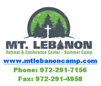 Mt Lebanon North Texas Retreat Center Texas Christian Summer Camp Summer Camp