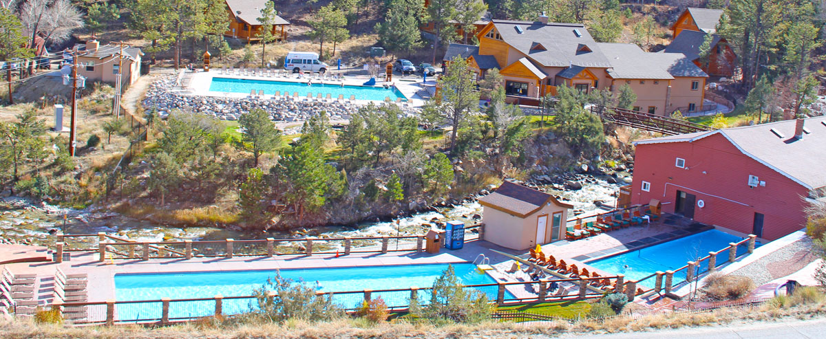 Vista has some amazing potential. The soaking pool at Mount Princeton Hot Springs Resort