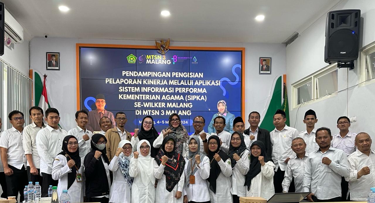 Pendampingan SIPKA Kanwil Kemenag Jatim