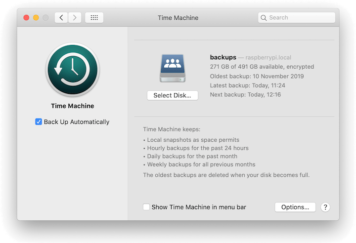 Using A Raspberry Pi For Time Machine Paul Mucur