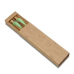 Conjunto Caneta e Lapiseira Bambu 14334