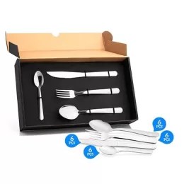 Conjunto de Talheres para Mesa Inox SMKT-20007