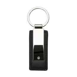 Chaveiro Metal com Couro 13483