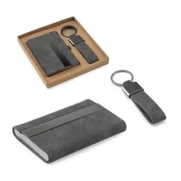 Conjunto Composto por um Porta-cartões e Chaveiro SP95100