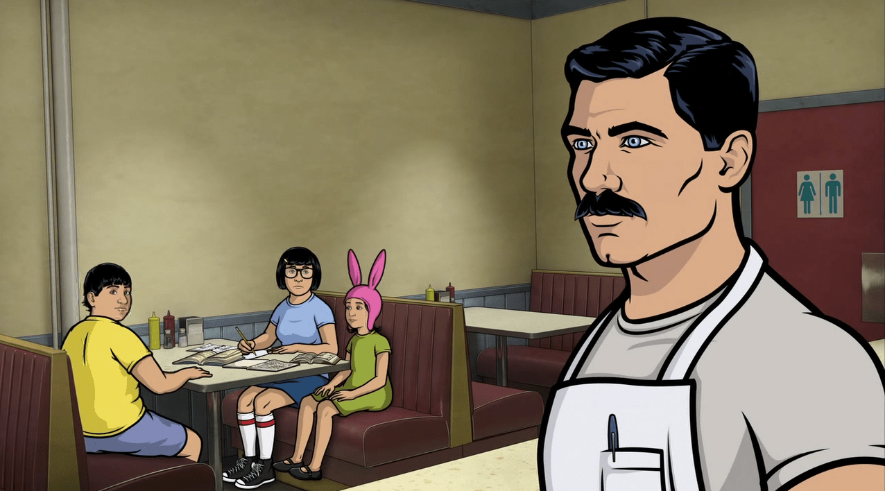 That Archer/Bob’s Burgers Crossover You’ve Been Waiting For Happened