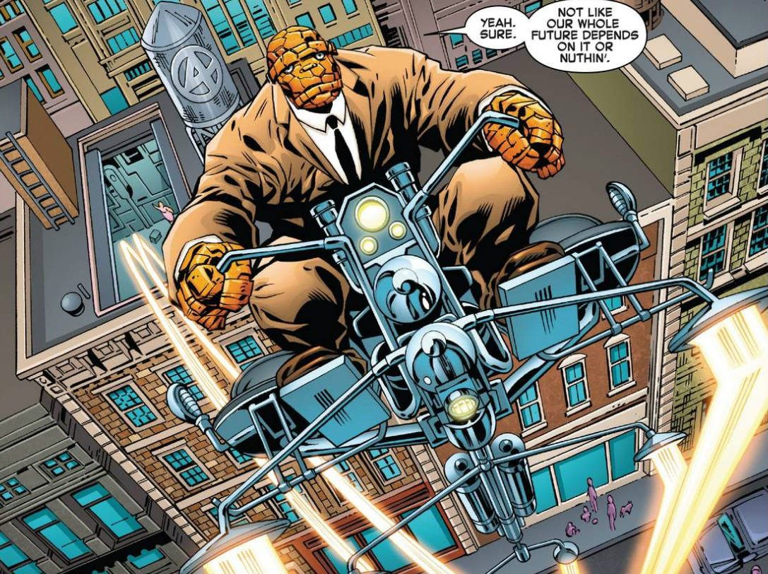 From the Files of the Baxter Building 4 Something Old, Something New