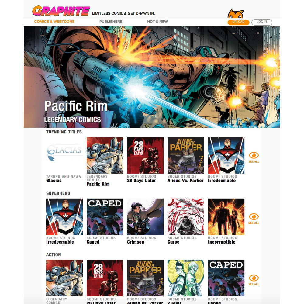 Graphite Offers Free Digital Comics from BOOM!, IDW, Tokyo Pop, and