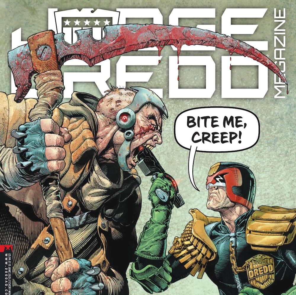 Multiver City One Judge Dredd Megazine 432 Bite Me Creep Multiversity Comics
