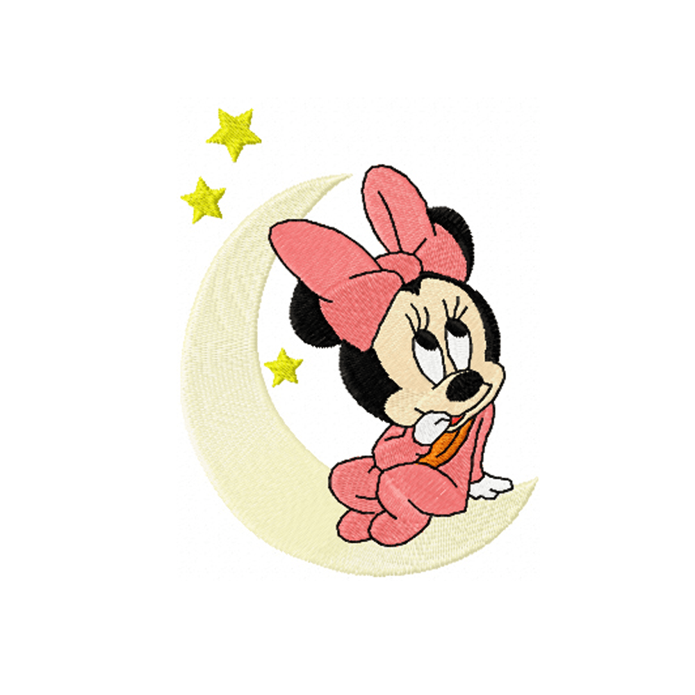 Each 1 bonus point is one free embroidery design from this category. Minnie Mouse Machine Embroidery Design Instant Download