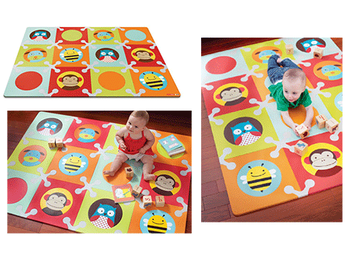 Knowing the different causes of water under a tile floor can help you better treat the issue and will also help prevent it from happening again in the future. Skip Hop Zoo Playspot floor mat