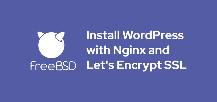 12/08/2019 · in this article, we detail how to install wordpress on centos 7. How to install WordPress with Nginx on FreeBSD • Musa Amin