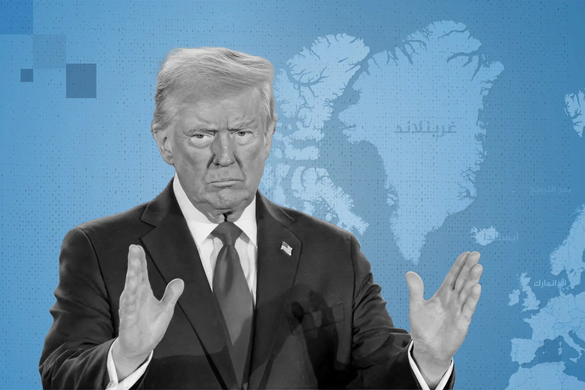 ترامب يجدد رغبته بالاستحواذ على غرينلاند