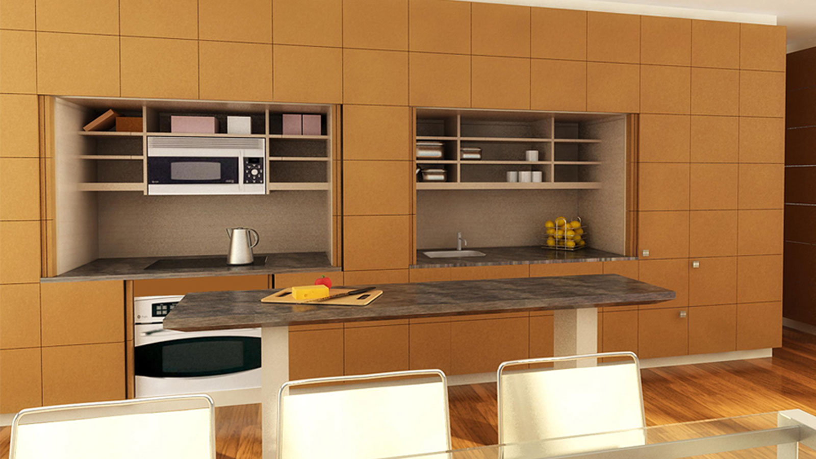 THE STEALTH KITCHEN Muted.