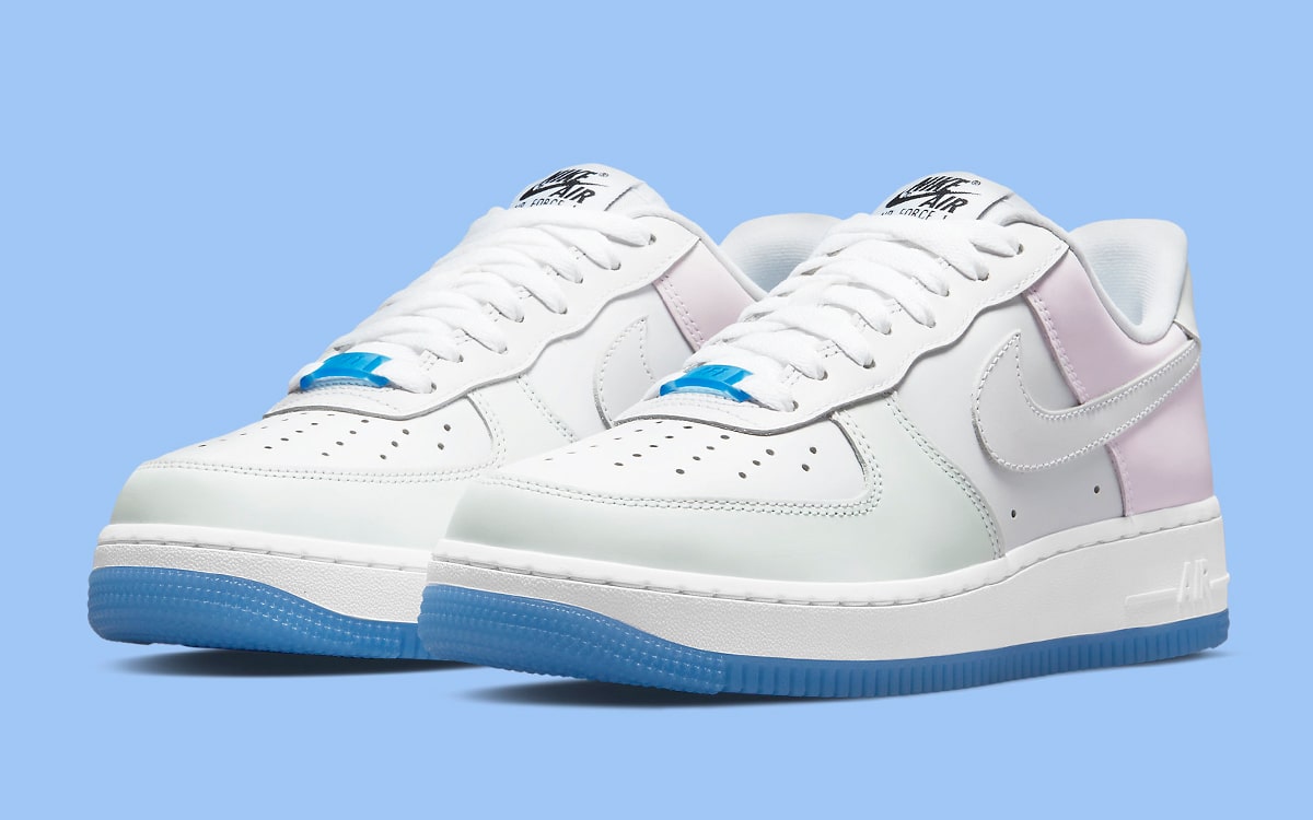Nike plays with a series of mutant sneakers that change appearance not only thanks to atmospheric conditions such as the air force 1 uv but . The Air Force 1 That Change Color In The Sun Mvc Magazine
