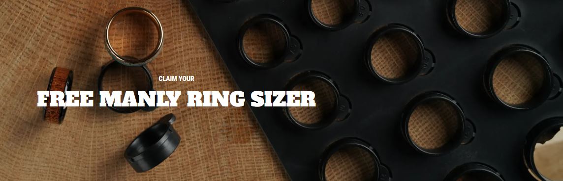 FREE Ring Sizer For Men From Manly Bands! - MWFreebies