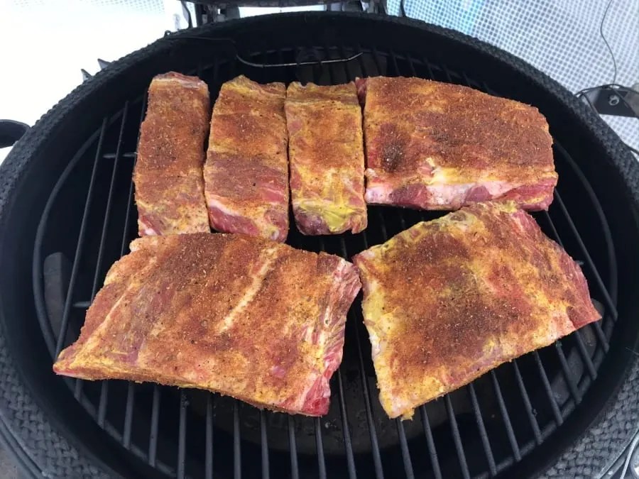 · to set up other grills or smokers, follow the manufacturer's . How To Smoke Beef Back Ribs On The Big Green Egg Dino Beef Bones My Backyard Life