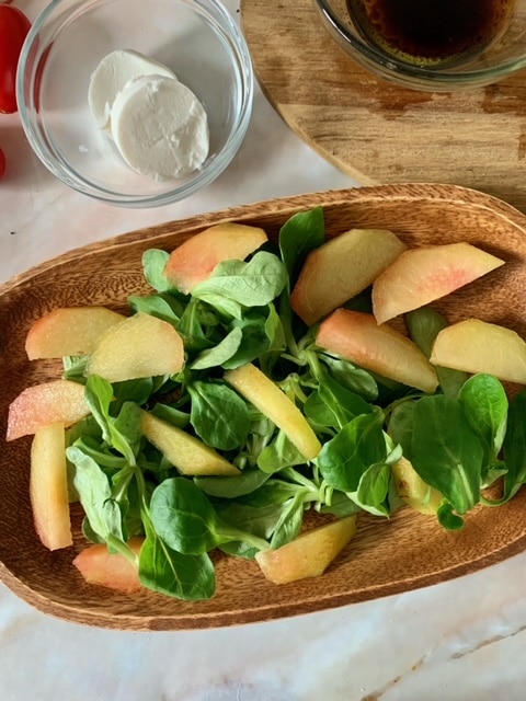 Preparamos la ensalada