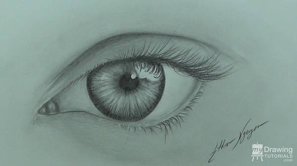 20 illustrated eye drawing ideas and inspiration. How To Draw An Eye My Drawing Tutorials