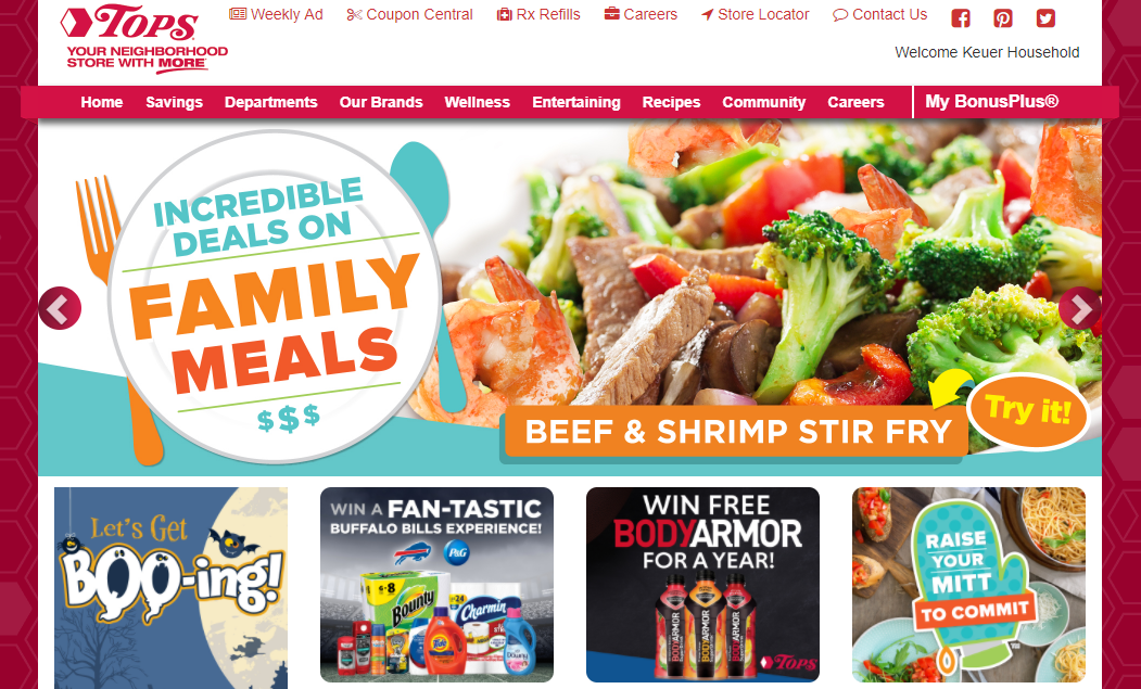 How To Use Tops Markets Digital Coupon Offers My Momma Taught Me