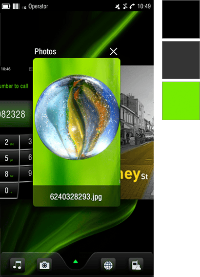 More MeeGo Phone UI screenshots – Dual Lock screen, highly customizable ...