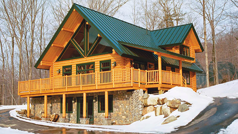 Modern mountain aesthetic in this fully exposed custom designed ranch. METAL ROOF COLORS, DESIGNS
