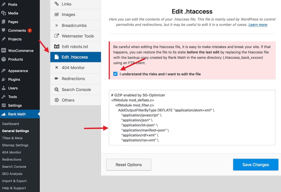 Once you narrow it down, you can decide if you want to replace the . How To Edit The Htaccess File In Wordpress Mythemeshop