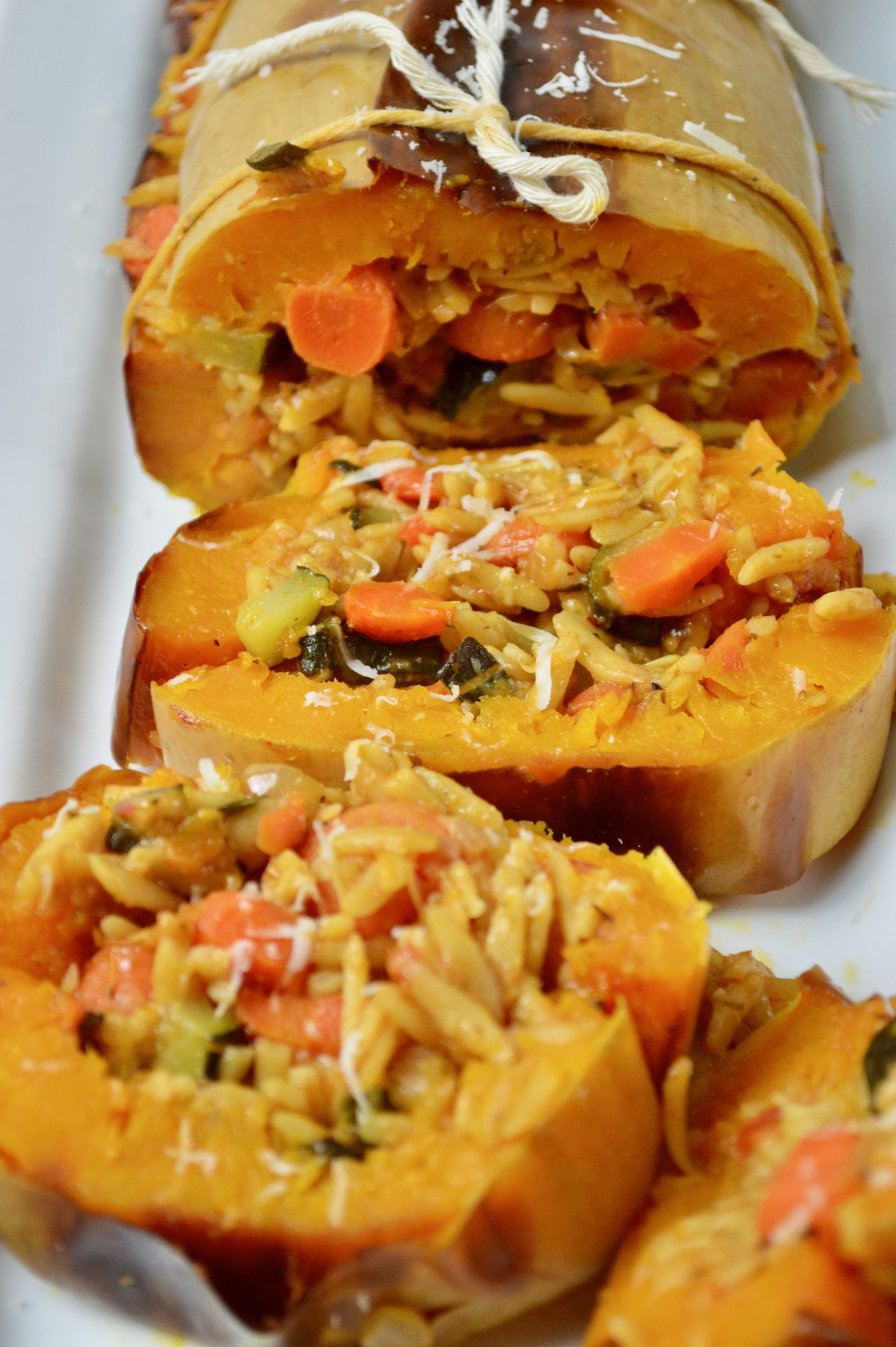 Stuffed Roasted Butternut Squash My Vegetarian Roots