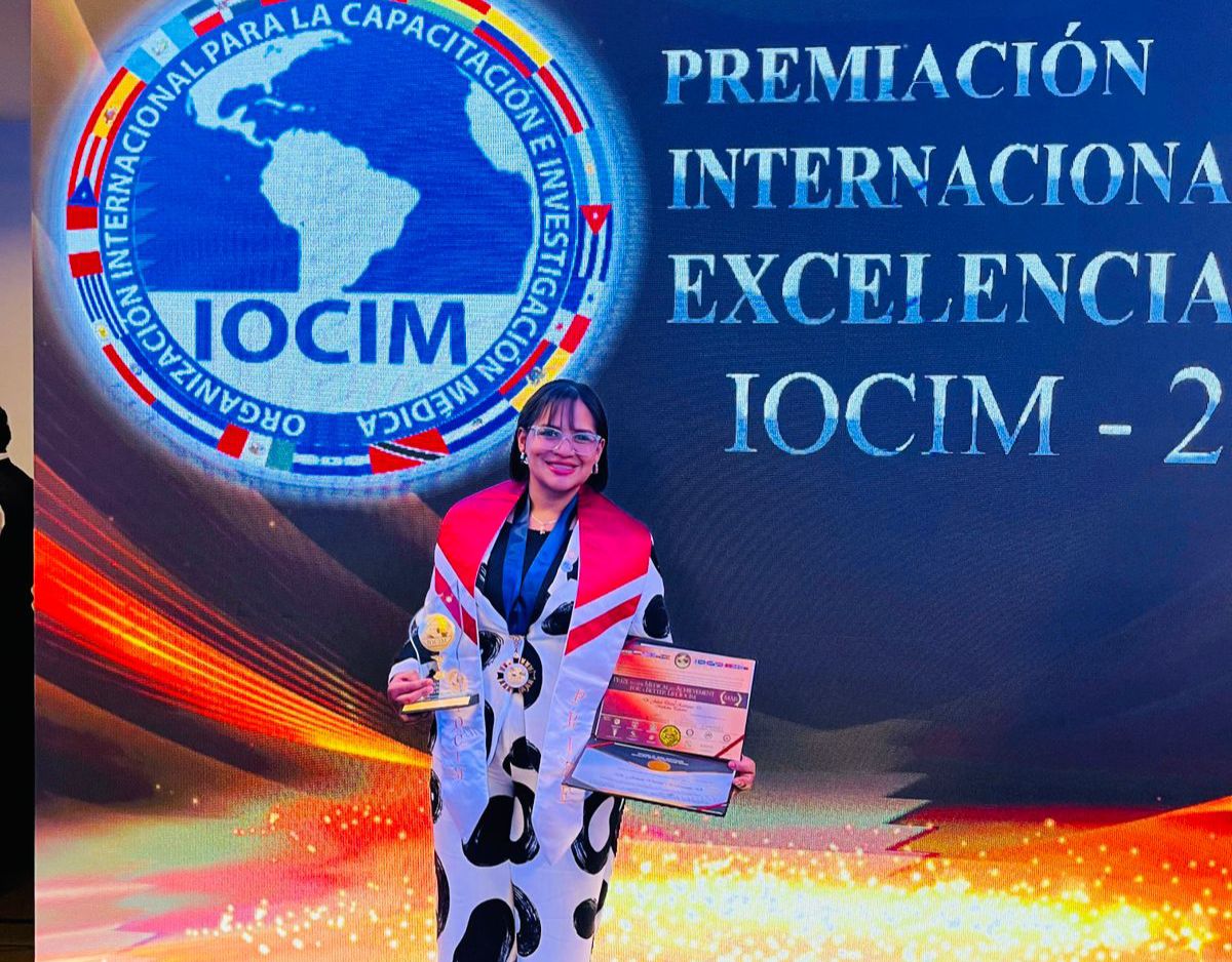 Doctora dominicana premiada en Perú por sus atenciones a pacientes con pie diabético