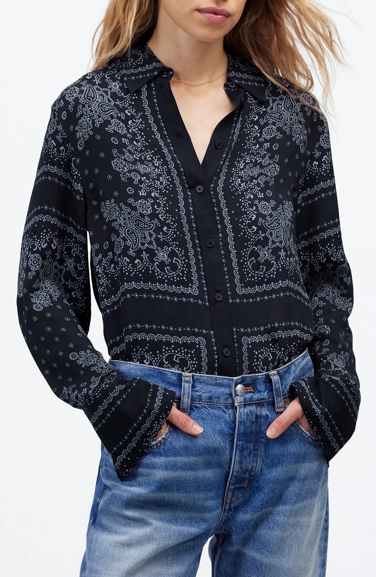 Authentic Madewell Bandana Print Shirts to Elevate Your Wardrobe
