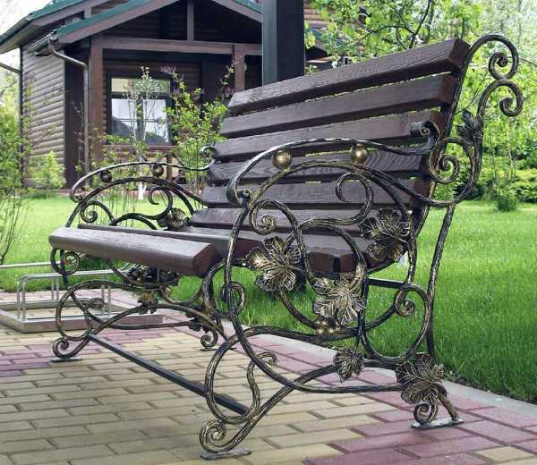 как нарисовать лавочку в парке