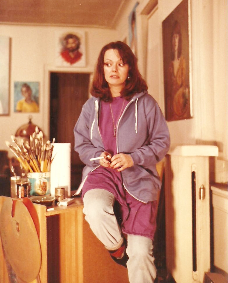 Nancy, studio | Nancy Wait ~ Artist, Writer, Radio Host