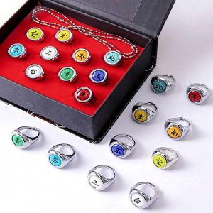 Naruto Akatsuki Ring Set