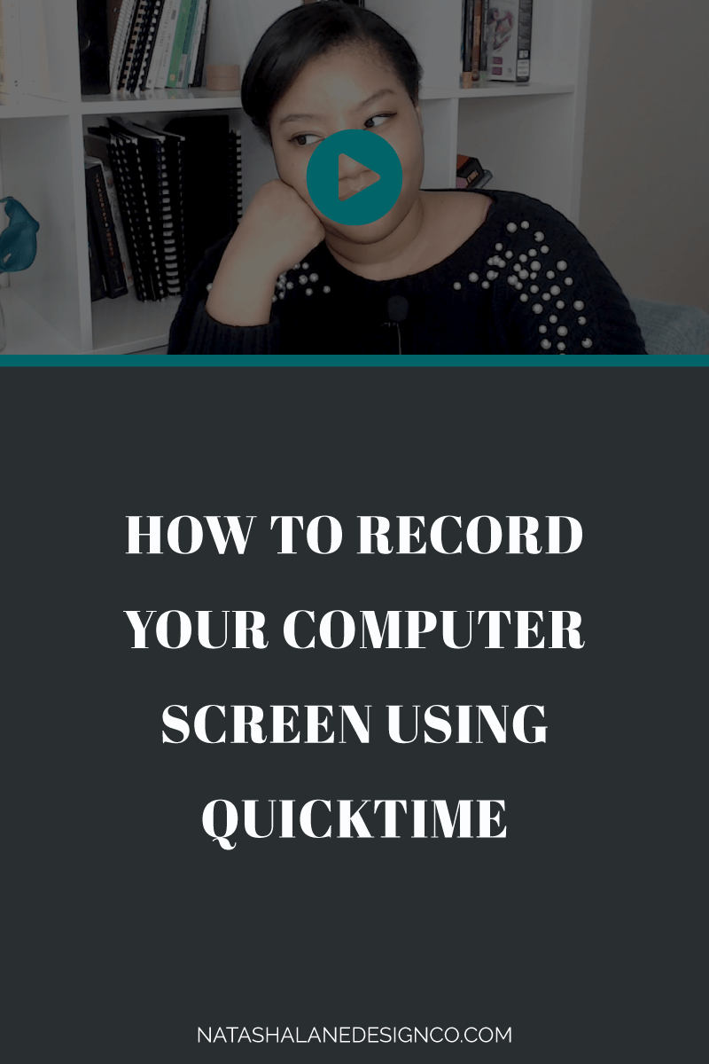 How to record your computer screen using Quicktime Natasha Lane