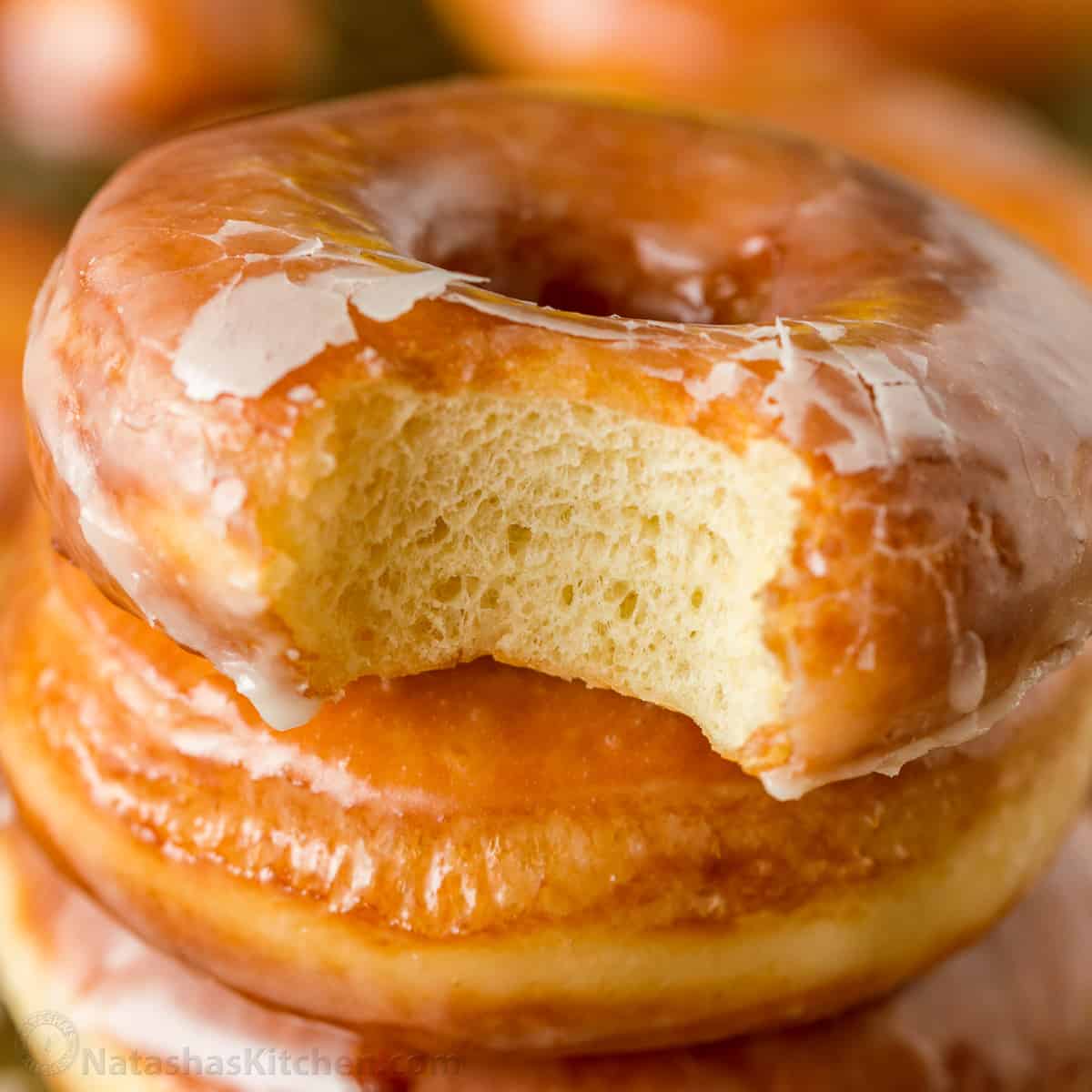 Stir lightly, and let sit until the mixture is foamy, about 5 … Glazed Donuts Recipe Video Natashaskitchen Com