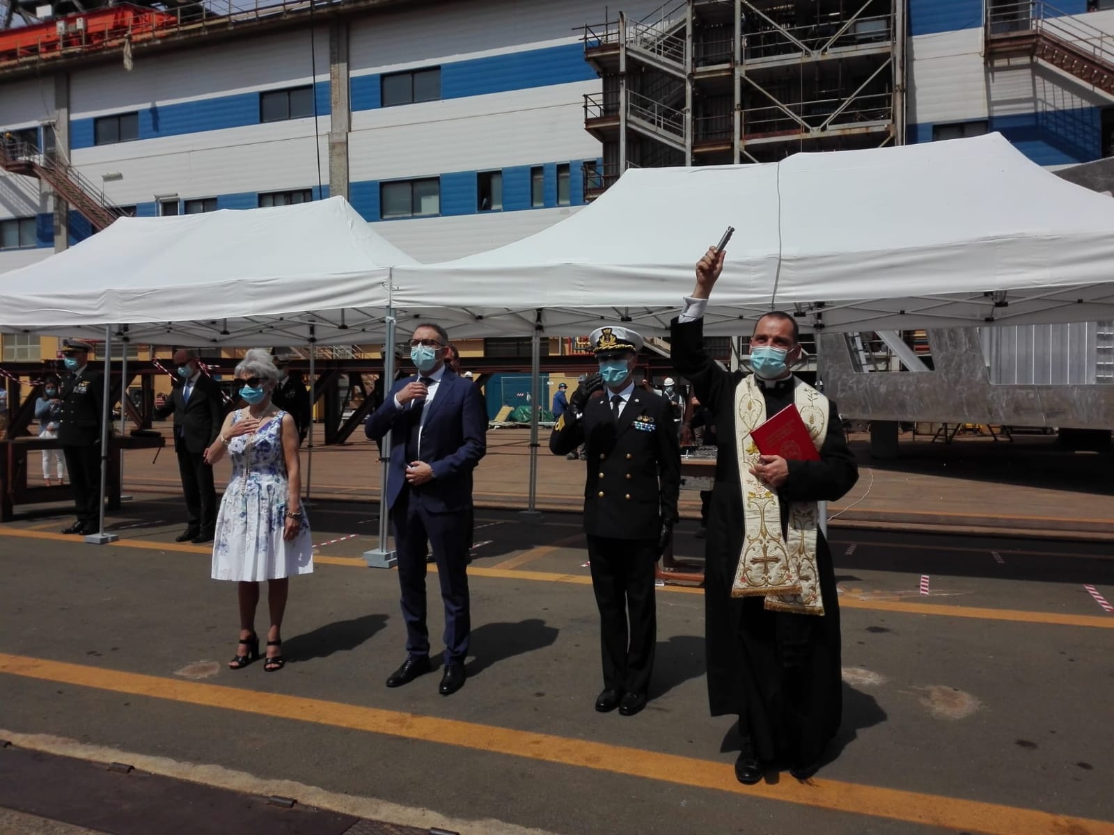 Fincantieri Launches Italian Navy’s 2nd PPA ‘Francesco Morosini’ 2 PPA 2 3 - Naval Post- Naval News and Information