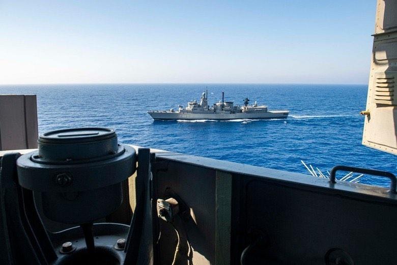 Eisenhower Strike Group Exercises with Hellenic Navy 2 Hellenic Navy - Naval Post- Naval News and Information