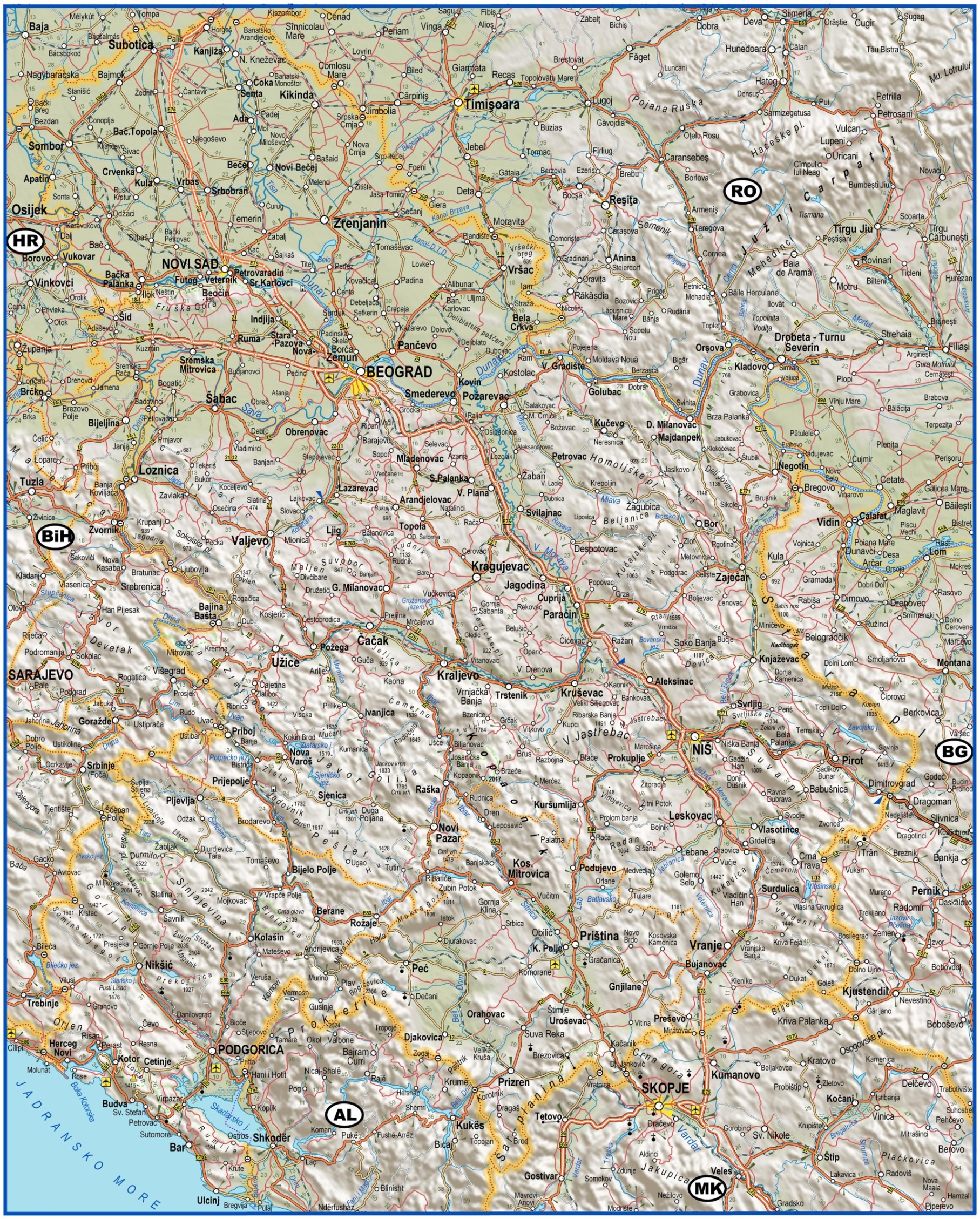 Ski škole, rental i servis skija Mapa Srbije Navigacije