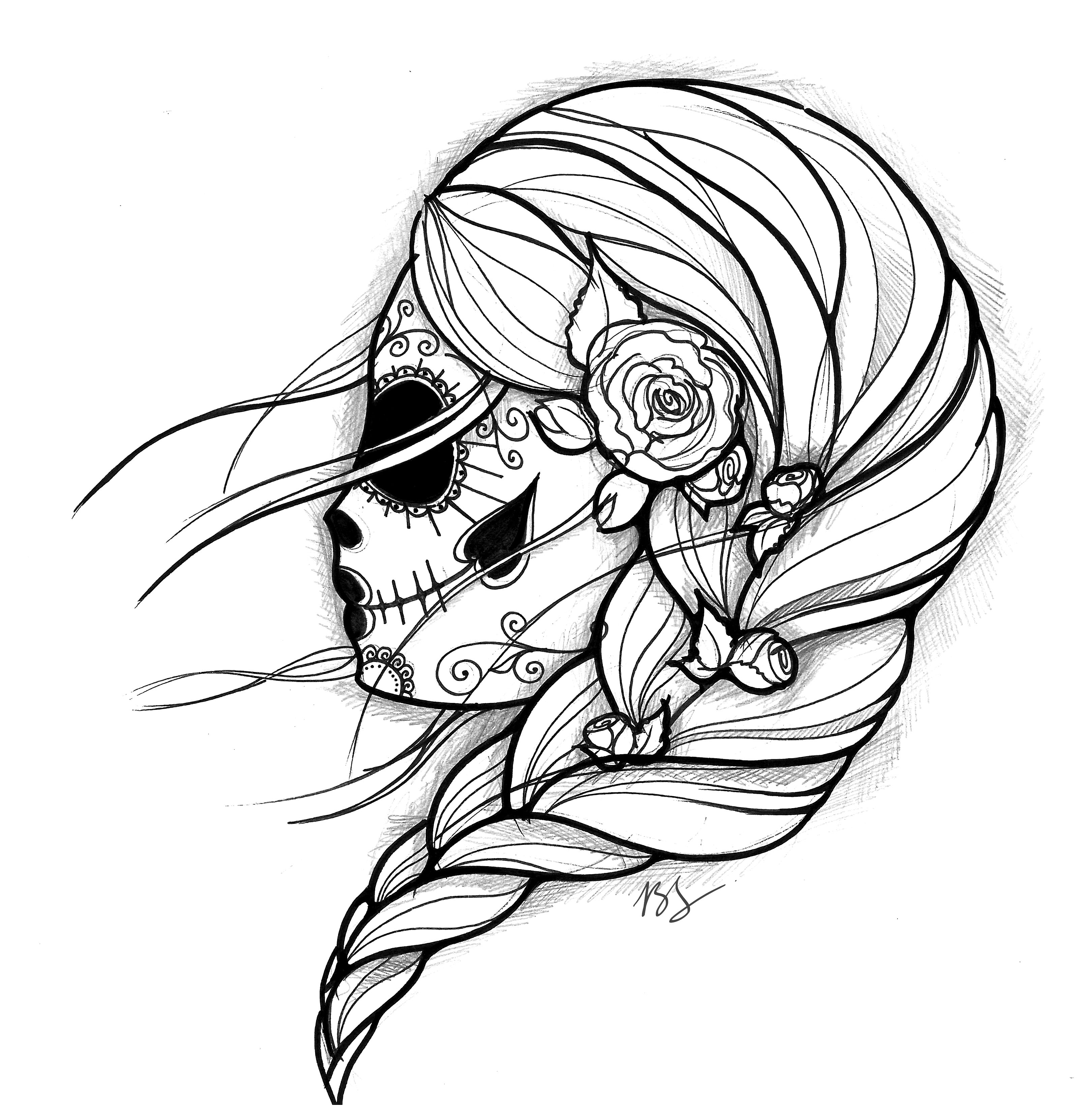 20 pas à pas pour apprendre à dessiner tous les héros de l'univers d'astérix !par lise herzog, illustratrice et professeur de dessin pour les enfants. Calavera Catrina | Design & art