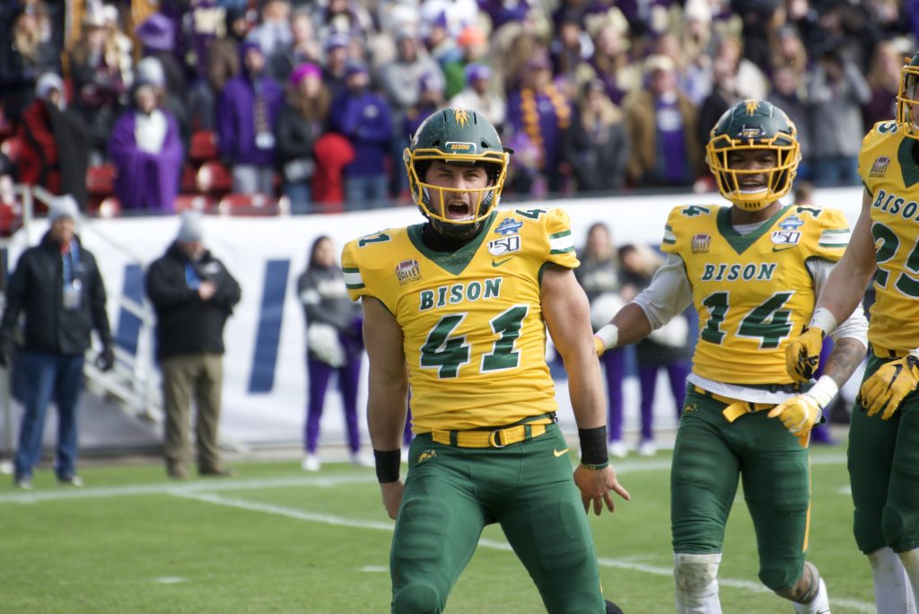 Andrew moore (offensive line/north dakota state '18/2nd year) jason montonye (running backs/concordia '18/2nd year) darrell olson (wide receivers/concordia . Bison Football Is Back Baby Back Baby Back The Spectrum